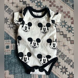 Monica + Andy Disney Newborn Mickey Onesie